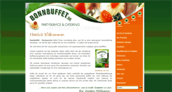 Desktop Screenshot of bonnbuffet.de